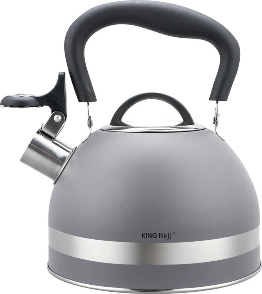King Hoff Plieninis virdulys 1,8L INDUKCINIS KINGHOFF KH-1851 Pilkas