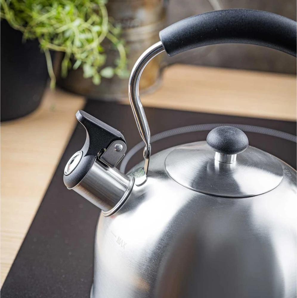 King Hoff Plieninis virdulys 2,5 L INDUKCINIS KINGHOFF KH-1859 Sidabrinis