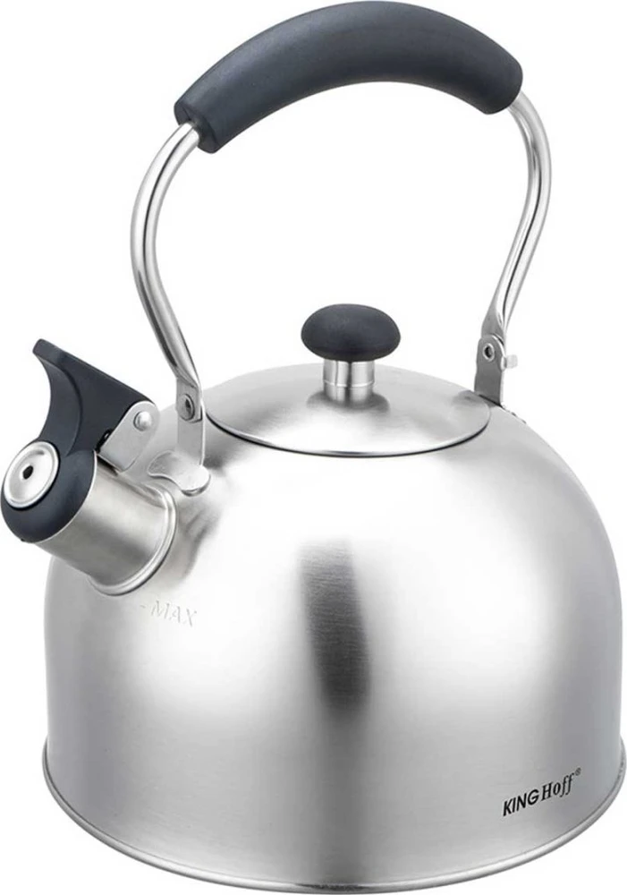 King Hoff Plieninis virdulys 2,5 L INDUKCINIS KINGHOFF KH-1859 Sidabrinis