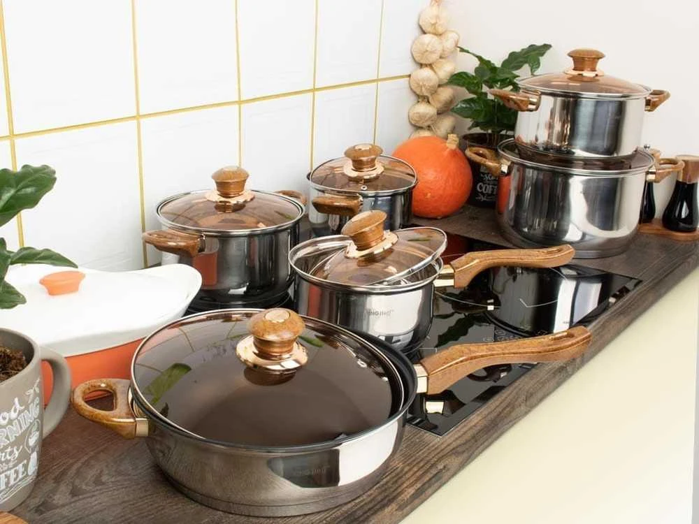 King Hoff Karaliaus Hofo Rinkinys garnkow, 12 elementų kinghoff