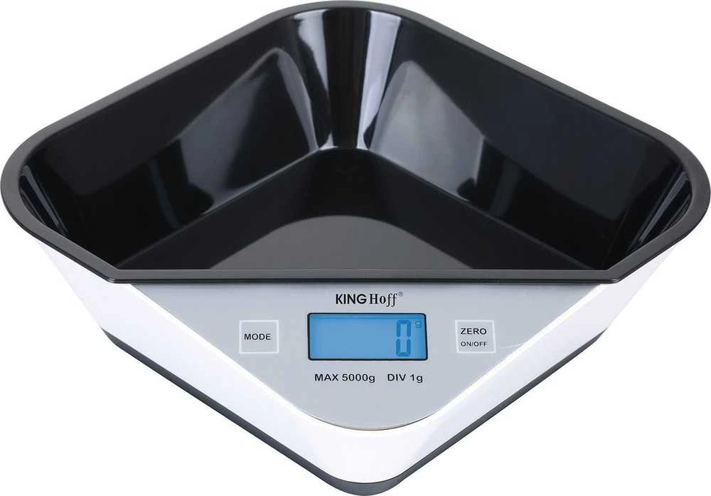 Virtuvinės svarstyklės King Hoff Svarstyklės Virtuvės svarstyklės su dubeniu, 0,8 l „Kinghoff“