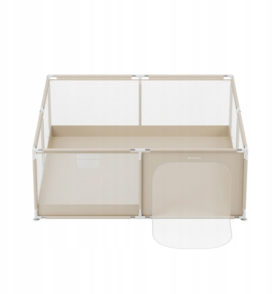 King Kids Baby playpen Cozy 28 rusvai gelsvas - 200 cm