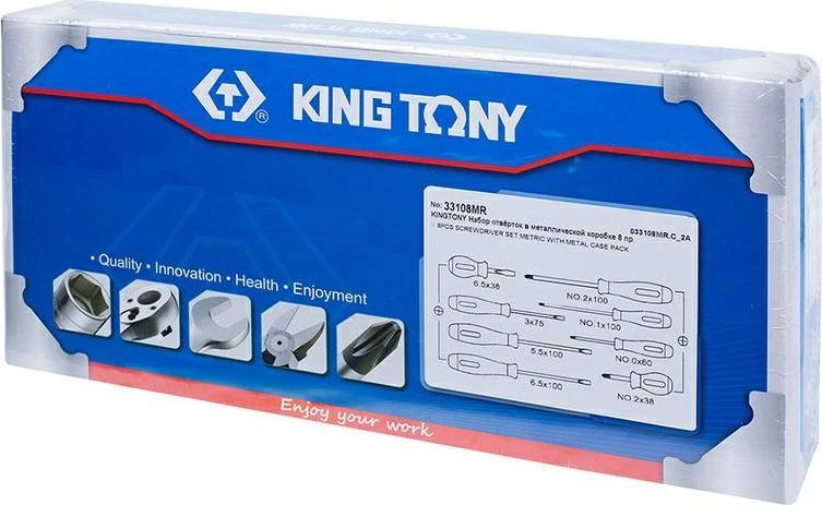 KING TONY AUKTUČIAI 8 vnt.