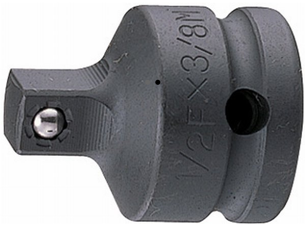 KING TONY SMŪGINIS ADAPTERIS 3/4″x1/2″ SU FIKSAVIMO RUTULIUKU 6864P