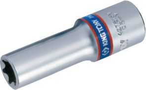 KING TONY NASADKA DŁUGA GWIAZDKOWA / TORX 1/2" E24 x 77mm CHROM