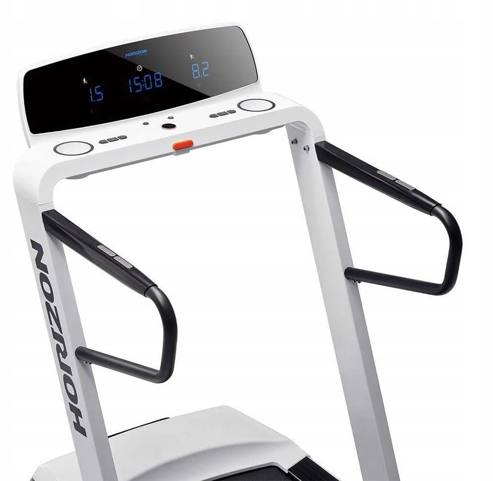 „Horizon Fitness Omega Z-02“ sulankstomas elektrinis bėgimo takelis su grafito spalvos rėmeliu