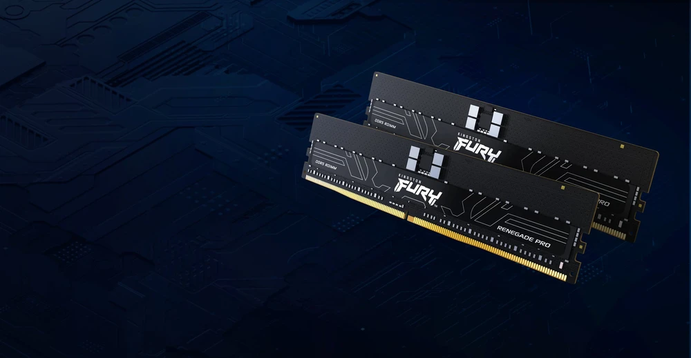 RAM Kingston KF556R28RBE2K8-256 256GB 5600MT/s DDR5 ECC Reg CL28 DIMM (Kit of 8) FURY Renegade Pro EXPO | Kingston