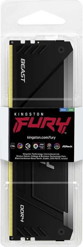 RAM „Kingston KF436C17BB2A/8“ 8 GB 3600 MT/s DDR4 CL17 DIMM FURY Beast RGB | „Kingston“