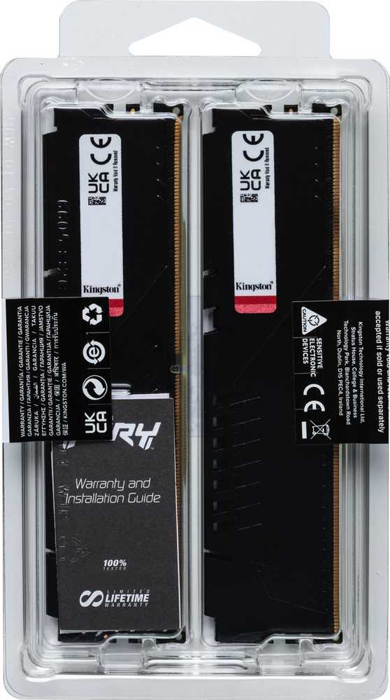 Vidinė atmintis (RAM) Kingston Technology FURY Beast memory module 64 GB 2 x 32 GB DDR5 5200 MHz