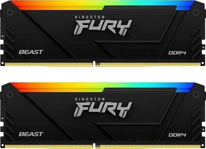 RAM Atmintis Kingston Fury 32GB 3200MT/s DDR4 CL16 DIMM (2 dalių rinkinys)