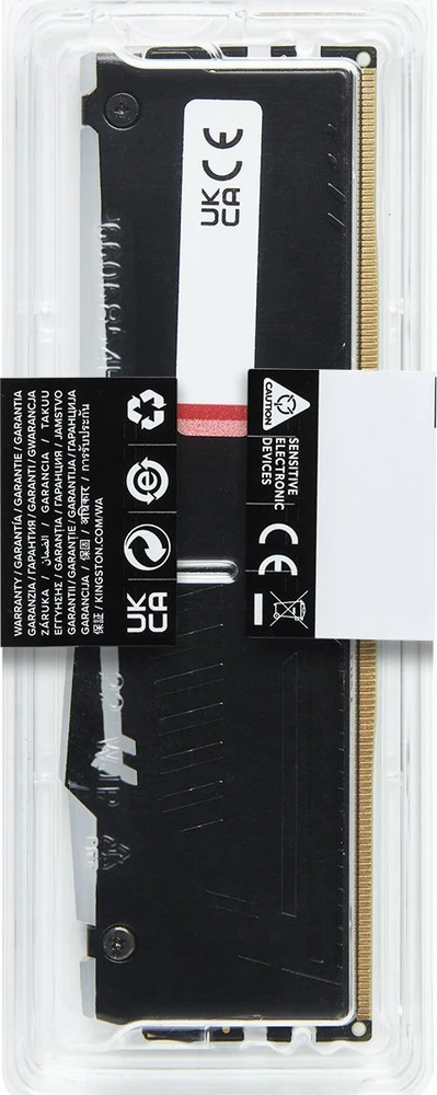 RAM Kingstonas | Fury Beast RGB | 8 GB | DDR5 | 5200 MHz | PC/serveris | Registracijos Nr. | ECC Nr
