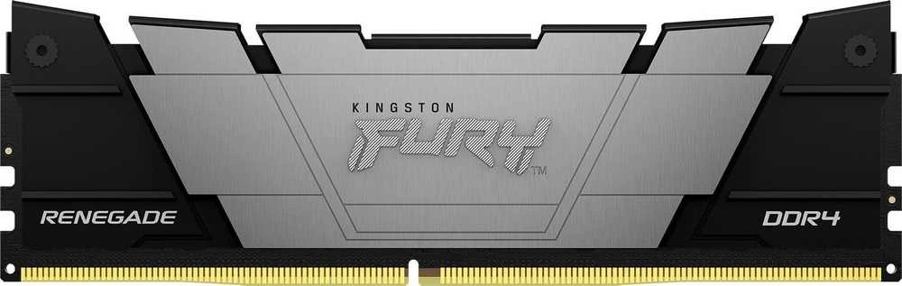 RAM Kingston KF432C16RB2K2/64 64GB 3200MT/s DDR4 CL16 DIMM (Kit of 2) FURY Renegade Juodas | Kingstonas