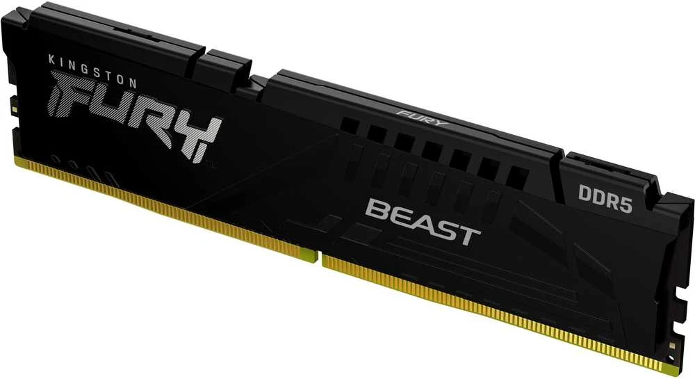 RAM „Kingston Fury Beast“ Juodas 32GB [1x32GB 6000MHz DDR5 CL36 DIMM]