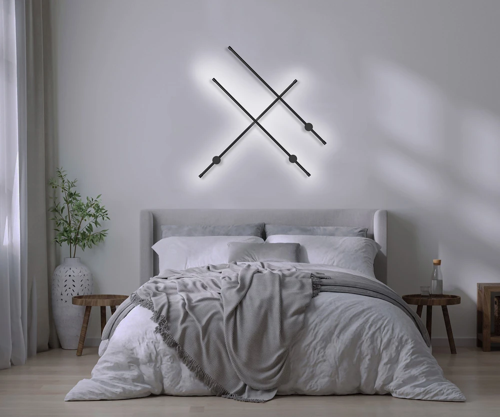 Activejet LED sieninis šviestuvas AJE-HILTON Judas NW