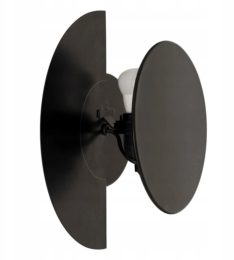 Atmosphera Lamp Juodas palėpės sieninis šviestuvas MYSTI, aukštis 30,5 cm