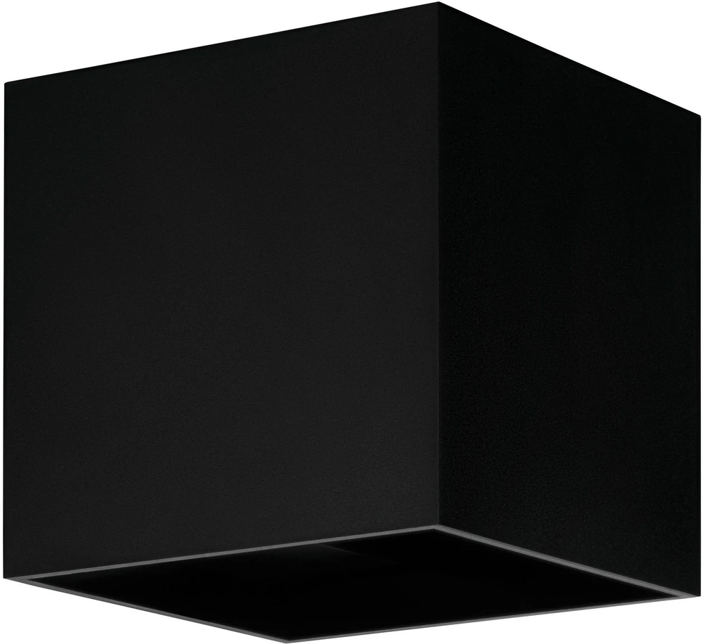 Sieninis šviestuvas Kinkiet EGLO BARCAROLA-E square outdoor wall light in juodas (74024)