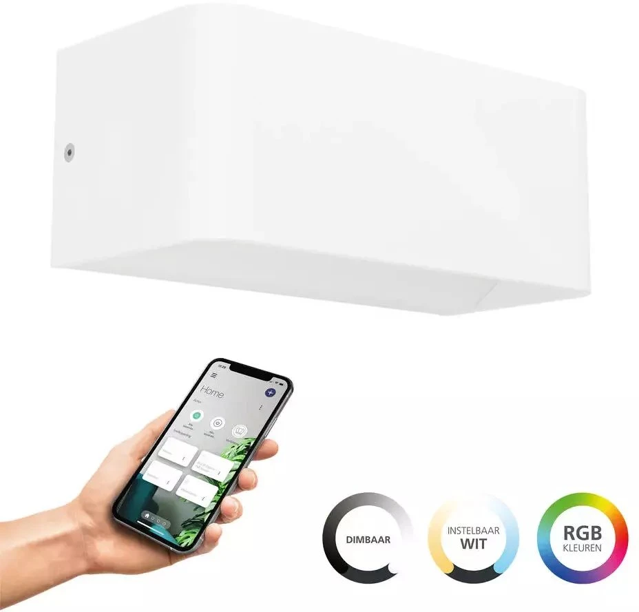 Kinkiet (sieninis šviestuvas) EGLO SANIA-Z MATTER lauke, siena L200 RGB/CCT 1250