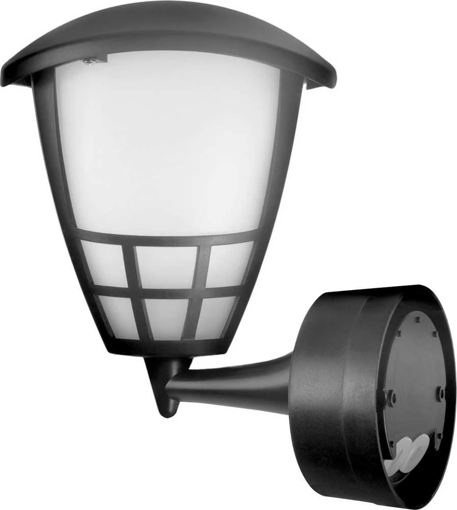 Kinkiet Sieninis šviestuvas 1xE27 su „Maclean“ jutikliu, infraraudonųjų spindulių jutikliu, maks. apkrova 60 W, IP65, pilkas, MCE518 GR
