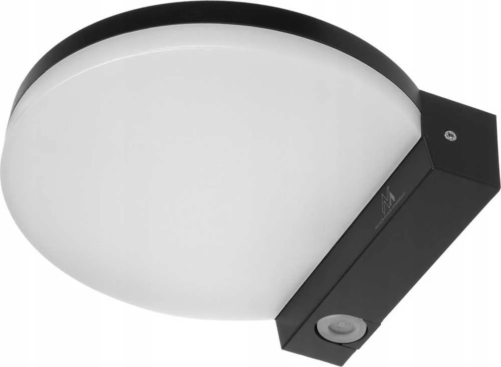 Sieninis šviestuvas Lampa „Maclean“ LED lempa, pilka, 15 W, IP65, 1300 lm, neutrali balta (4000 K) MCE346 GR