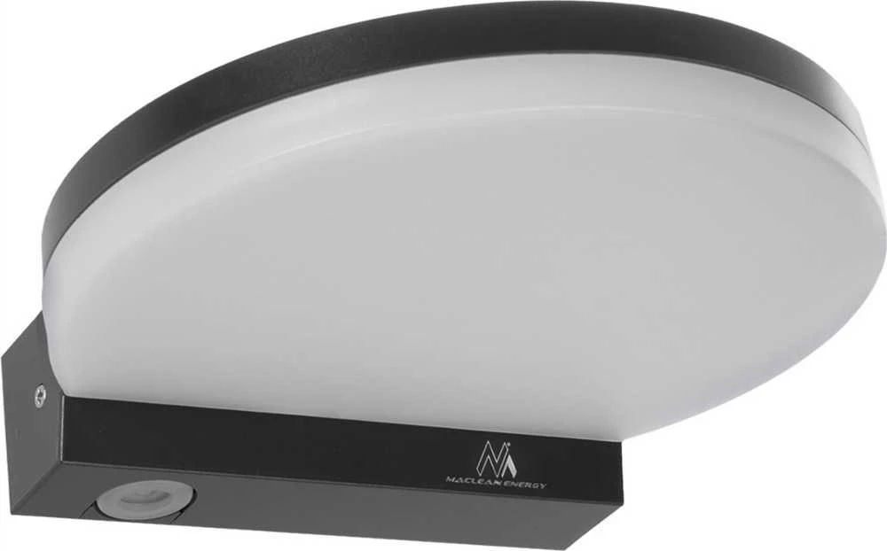 Sieninis šviestuvas Lampa „Maclean“ LED lempa, pilka, 15 W, IP65, 1300 lm, neutrali balta (4000 K) MCE346 GR