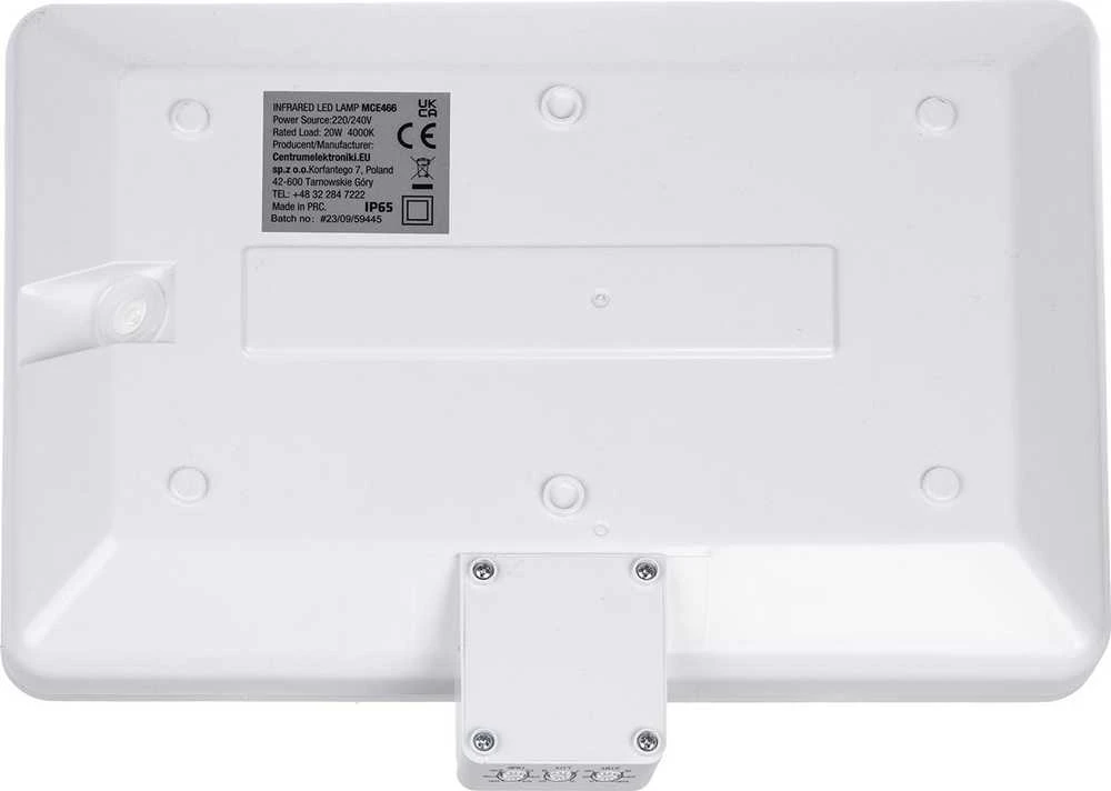 Lampa „Maclean“ LED lempa, namo numerio indikatorius, prieblandos ir judesio jutiklis, reguliuojamo ryškumo, 20 W, IP65, neutrali spalva (4000 K), 1600 lm, MCE466 W