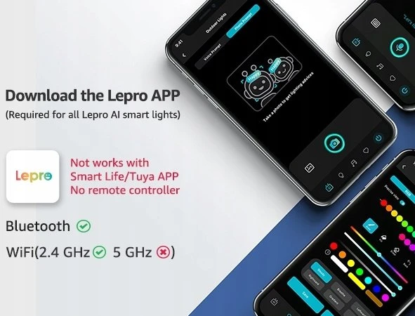 Lepro E1-30 lauko šviestuvas
