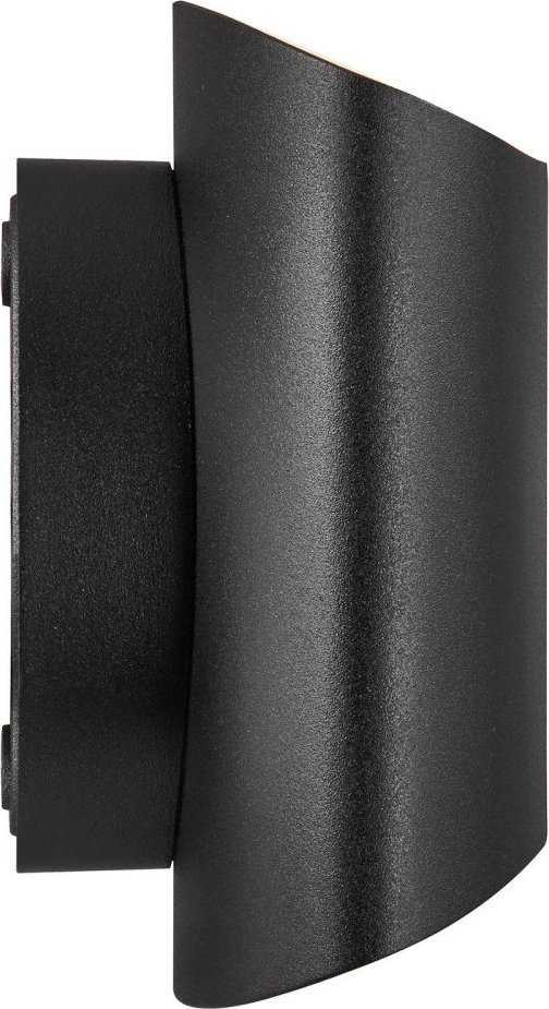 Sieninis šviestuvas Kinkiet Nordlux Nordlux Grip Smart, paviršius, cilindras, 1 lemputė (-ės), IP54, juoda