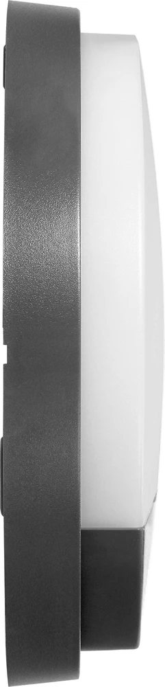 Sieninis šviestuvas Orno AGAT LED 10W, sodo šviestuvas su judesio jutikliu 140°, 800lm, IP54, 4000K, pilkas