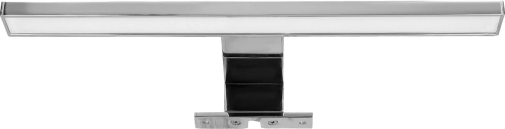 Sieninis šviestuvas Orno NORTES LED 5W, veidrodinė lempa, 320lm, 4000K, ilgis 30 cm, aliuminis, sidabrinė