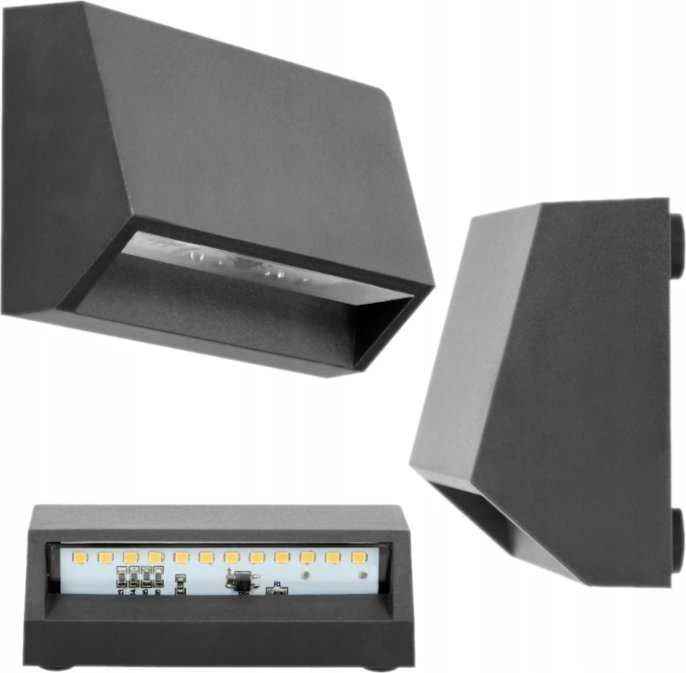 Sieninis šviestuvas Orno ENYE LED 1.5W, fasadinis šviestuvas, 60lm, IP65, 4000K,