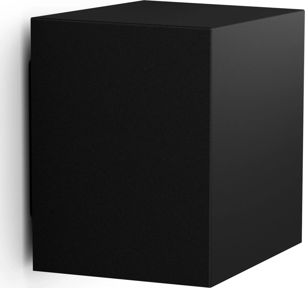 Sieninis šviestuvas Philips Hue WCA Resonate Outdoor Downward Wall Lantern, Juodas | 8 W | 2000-6500 Hue Baltas Color Ambiance