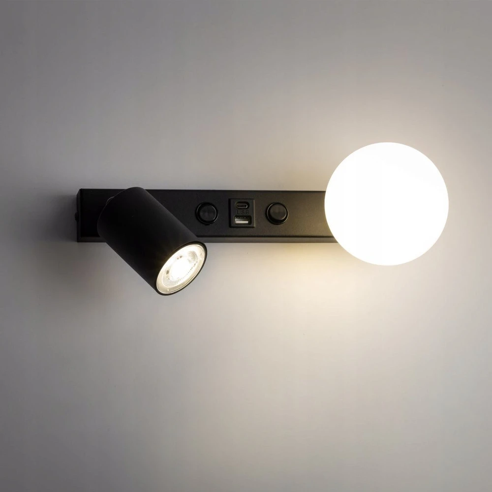 Sieninis šviestuvas Tk_Lighting Šviestuvas nukreipiamasis TK Lighting Vox 10152, 18 W, GU10