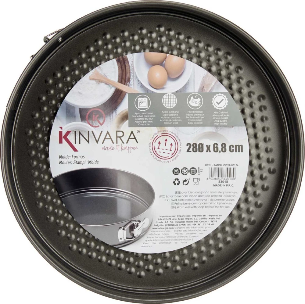 Kinvara apvali kepimo forma, Ø 28 cm