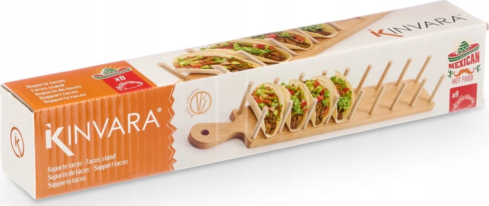Kinvara Bamboo 8 taco stovas MEX