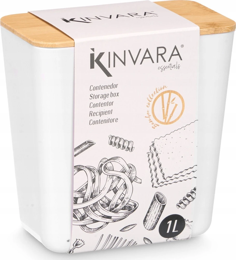 Kinvara makaronų konteineris SORTLY, 1 l
