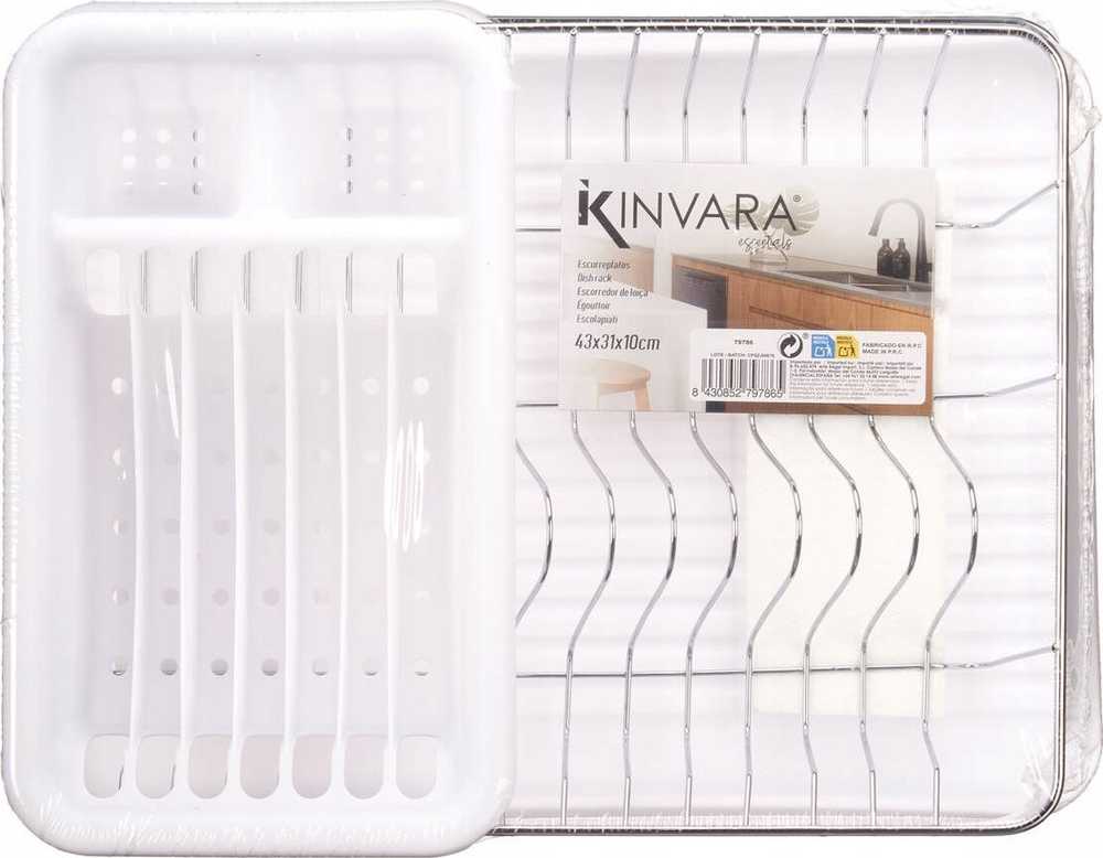 Kinvara Ociekacz skirta indams su podstawką - balta