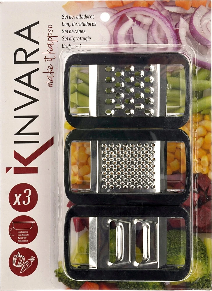 Kinvara tarka su indeliu, 3 skirtingų akučių