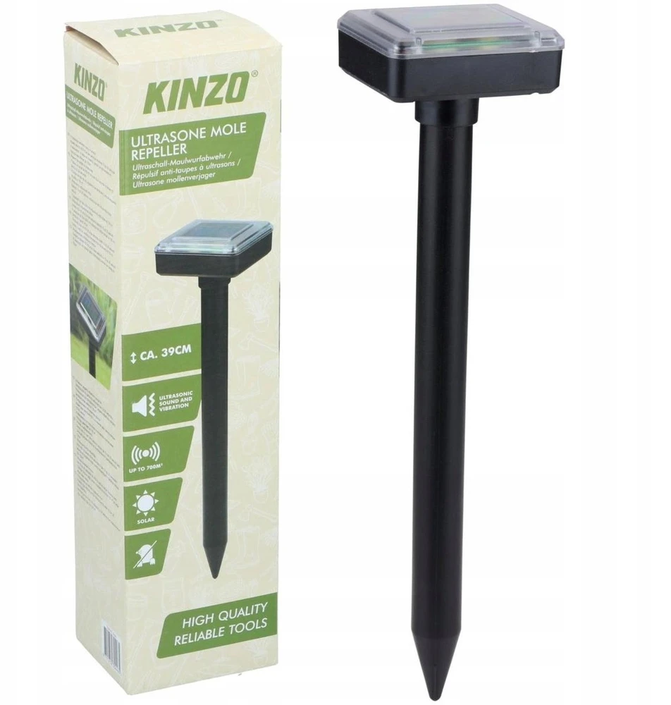 SAULĖS ENERGIJA VEIKIANTIS ULTRAGARSINIS KURMIŲ BAIDYKLĖ 39 CM KINZO 304465