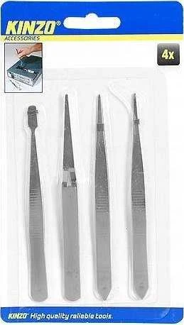Kinzo Oem Pincetų rinkinys - 4 vnt.