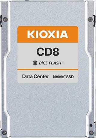 Dysk serwerowy Kioxia CD8-V 1.6TB 2.5'' PCI-E x4 Gen 4 NVMe (KCD8XVUG1T60)