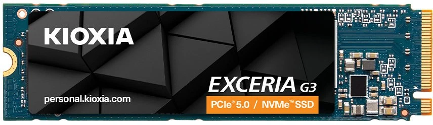 Kioxia Exceria G3 2 TB M.2 PCI Express 5.0 NVMe QLC