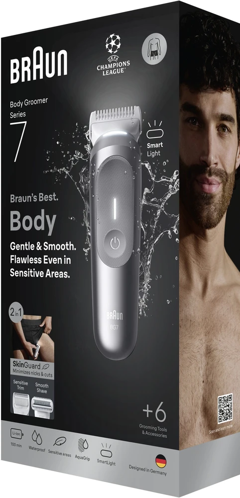 Bosch Kirptuvas Do Ciała BRAUN series 7 BG7550 (Pažeista pakuotė)