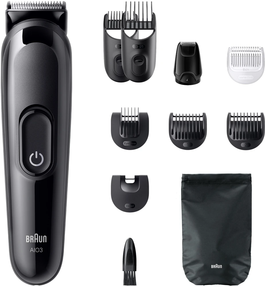 AIO3560 Braun Kirpimo Rinkinys Viskas Viename 10in1
