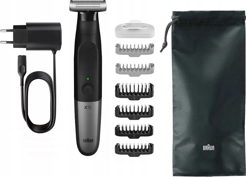 Barzdaskutė Braun Series XT 5200 Veidas+Kūnas+Kelionės