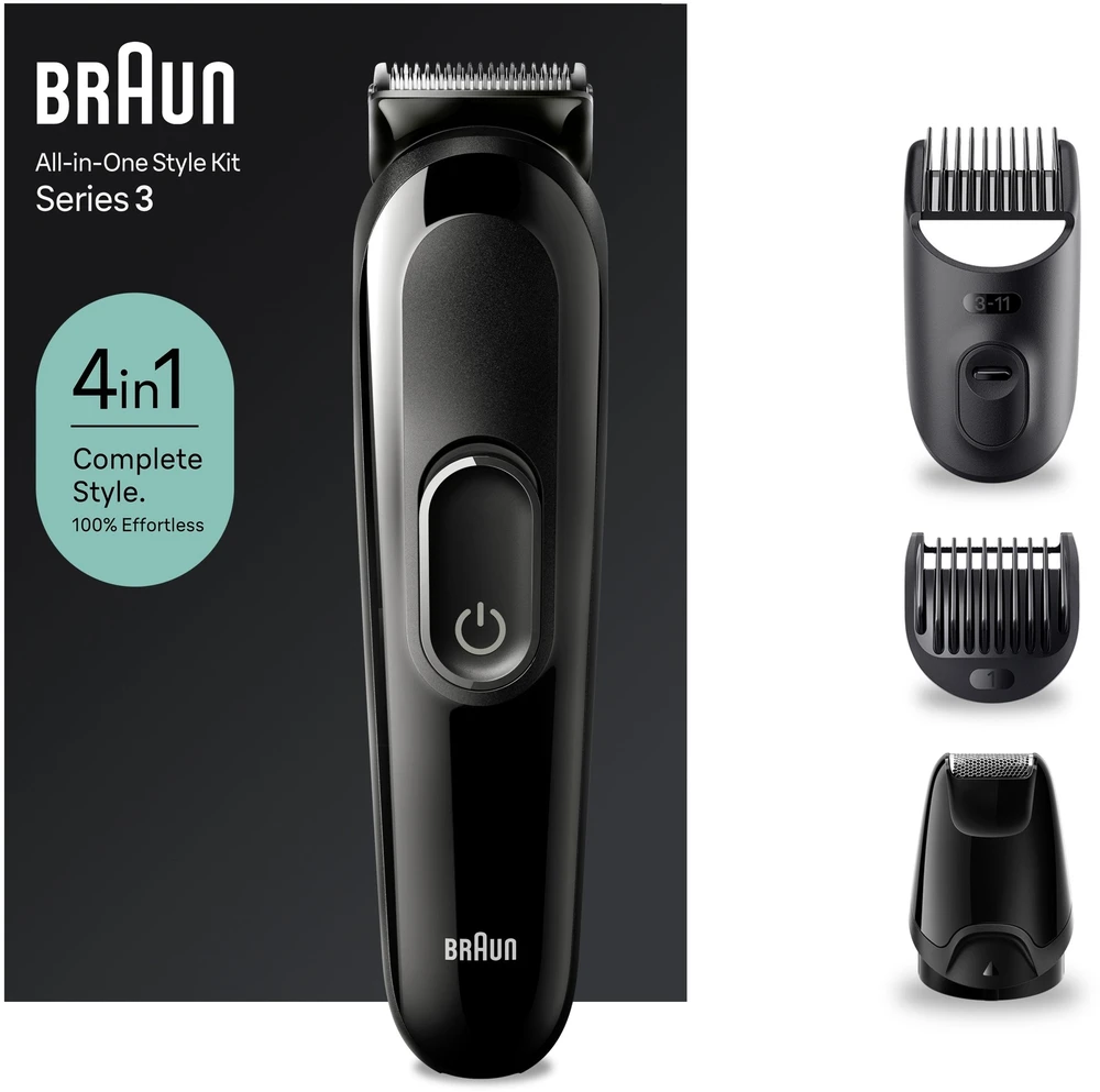 Braun kirpimo mašinėlė Braun SK3400BLK