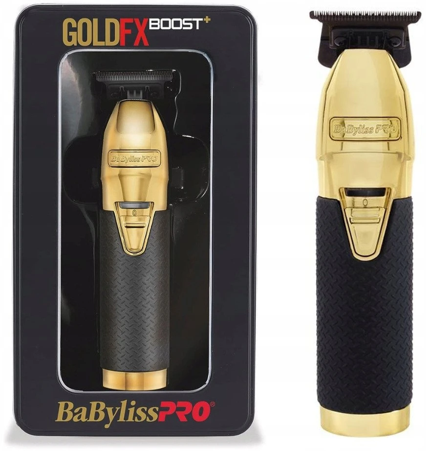 Babyliss Pro Skeleton FX Boost+ Pro FX7870GBPE auksinės spalvos plaukų kirpimo mašinėlė