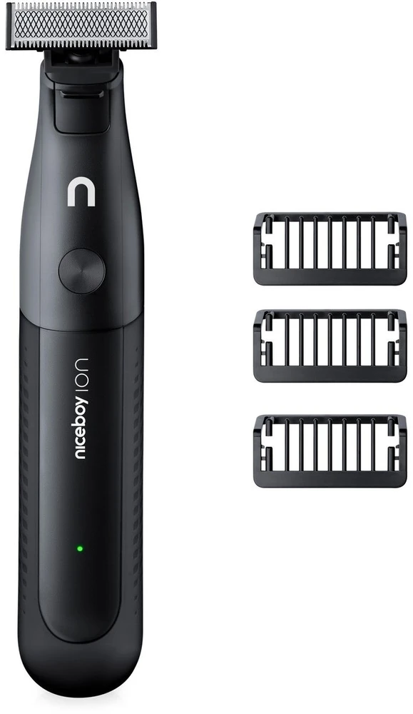 Kirptuvas Niceboy ION AirBlade Barzdaskutė Kirptuvas do Brody Ciała 1 mm 3 mm 5 mm 90 minut