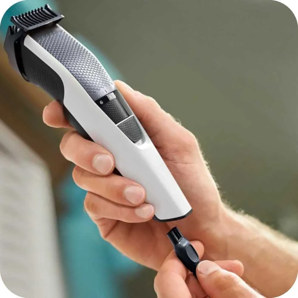Philips Beardtrimer series 3000 Barzdos žoliapjovė BT3239/15, 0,5 mm tikslumo nustatymai, 90 min. naudojimas be laido / 1 val. įkrovimas