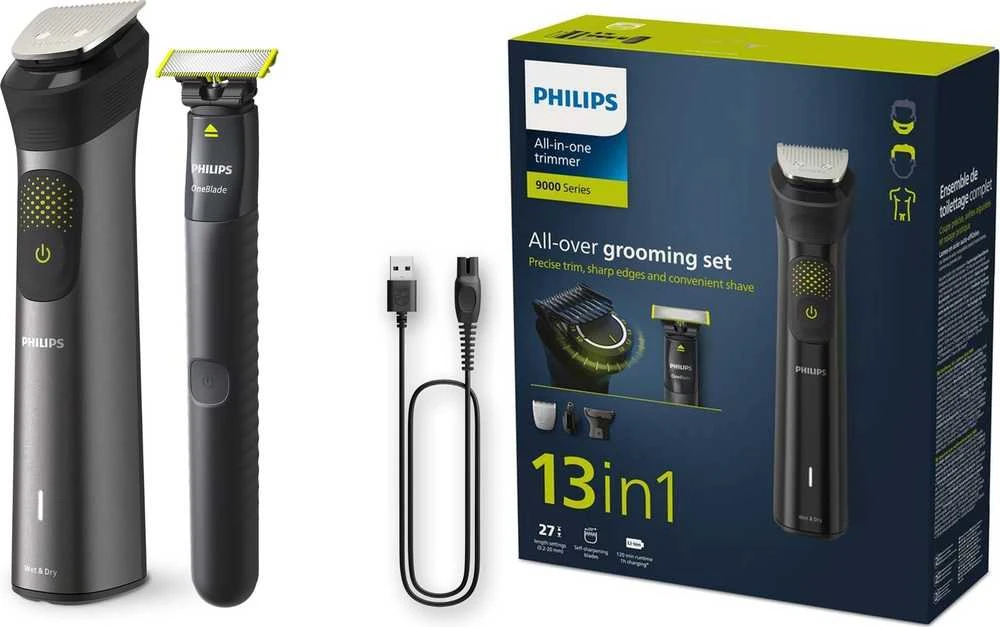 Plaukų kirpimo mašinėlė Philips All-in-One Trimmer 9000 serija MG9530/15