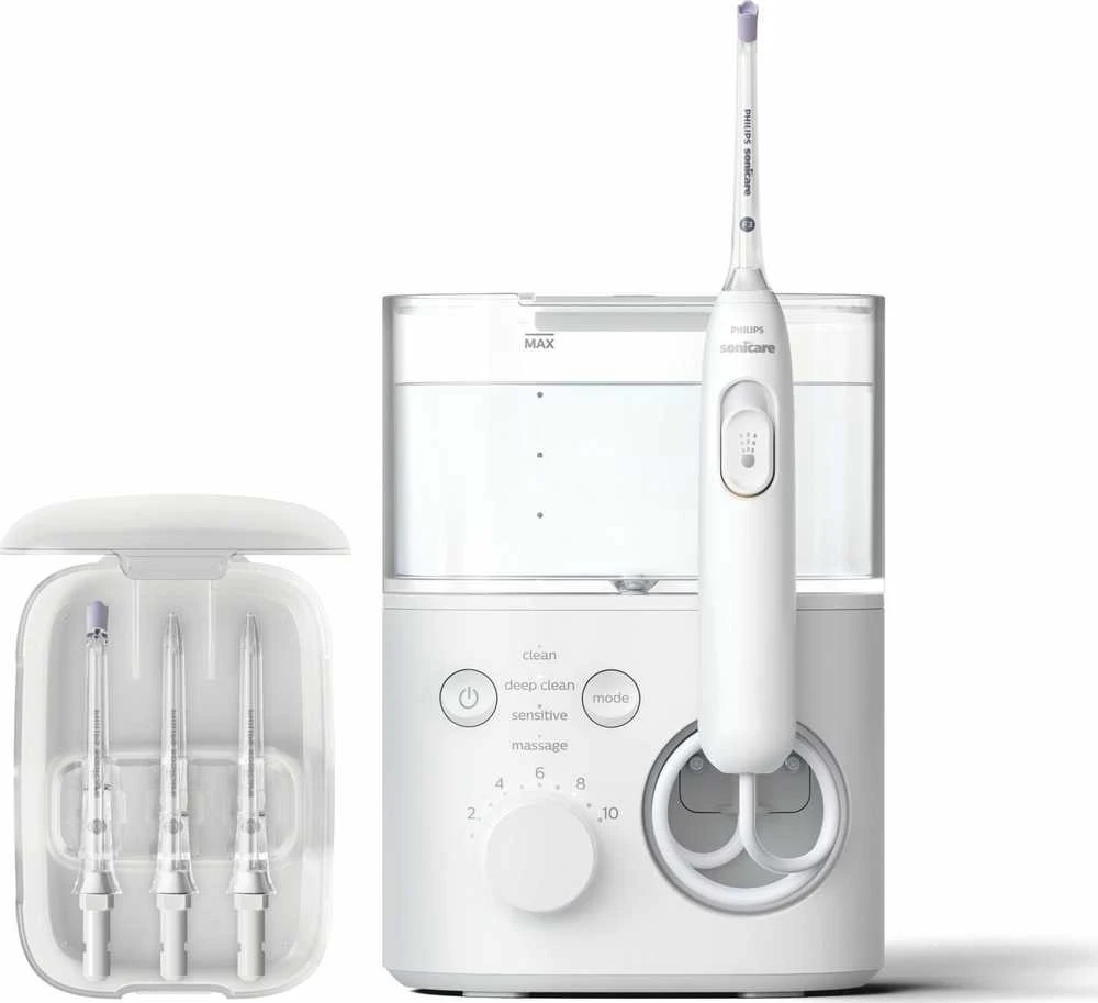 Irigatorius Philips Sonicare Power Flosser 7000 serijos HX3911/40, Baltos spalvos